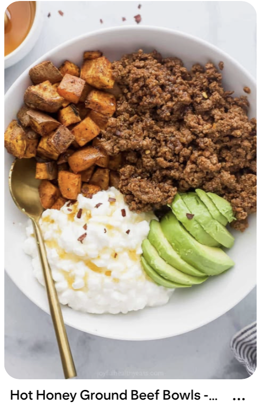 Hot honey beef bowl