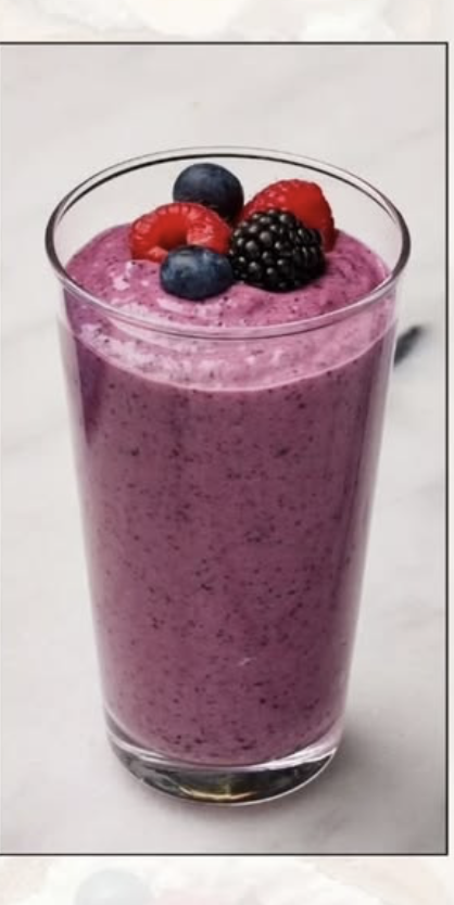 Berry protein smoothie